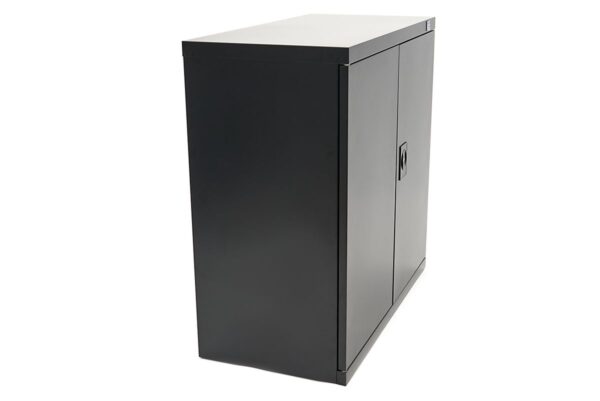 HBM Gereedschapskast 90 x 45 x 90 cm. met 3 Planken zwart - Afbeelding 4