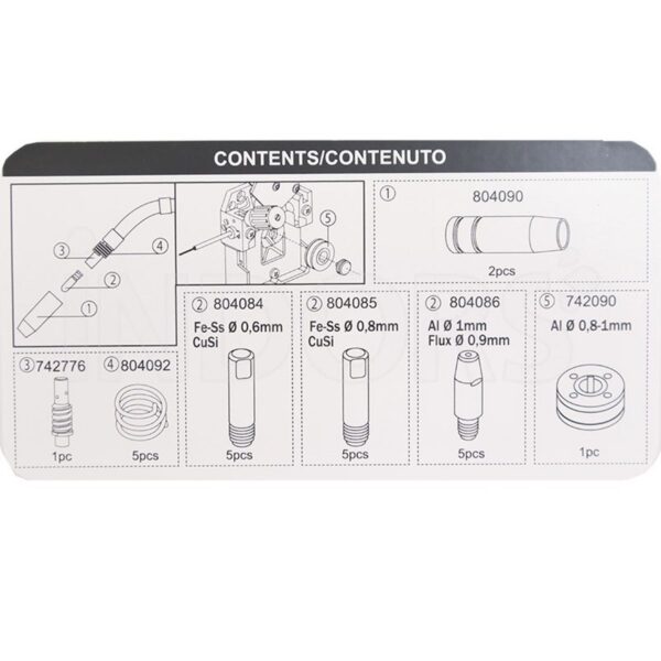 Telwin Ready box F tbv Technomig 215/ 225 - Afbeelding 2