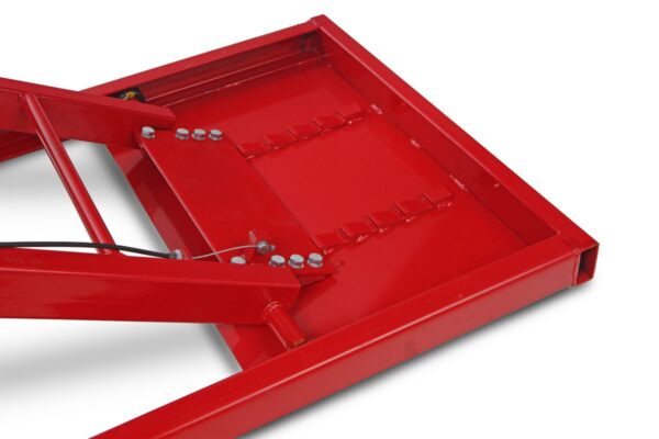HBM 700 kg Motorheftafel - Rood - Afbeelding 3