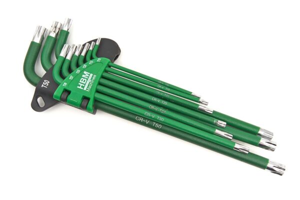 HBM 36 Delige Professionele Inbussleutelset MM, INCH, TORX - Afbeelding 5