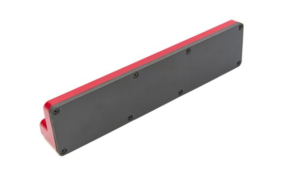 HBM magnetische accessoirehouder voor 26 stuks 1/4 inch Engelse maten, rood - Afbeelding 3