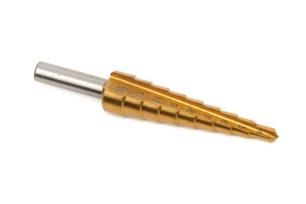 HBM 3 Delige HSS - Tin Gecoate Trapgatborenset / Stappenborenset - Afbeelding 5
