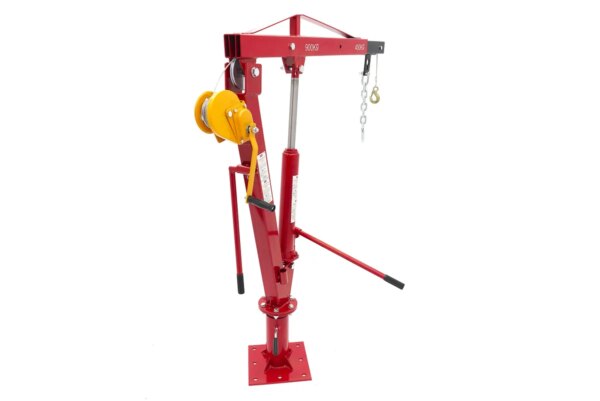 HBM 900 Kilo Hydraulische Aanhangwagenkraan, Laadkraan - Afbeelding 2
