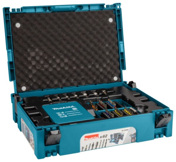 Makita boor-/schroefbitset 62-delig, B-53908 - Afbeelding 2