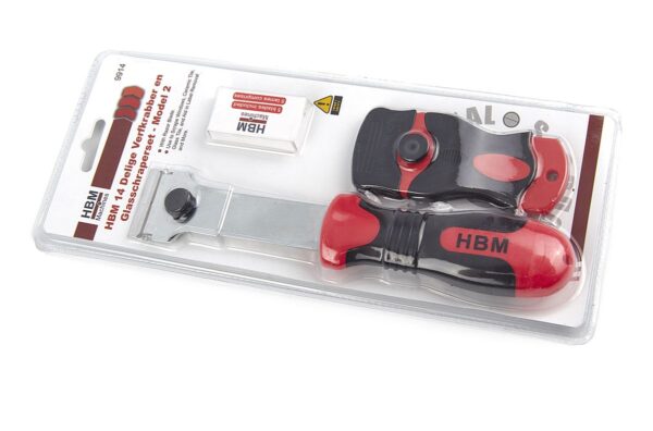 HBM 14 Delige Verfkrabber en Glasschraperset - Model 2 - Afbeelding 3