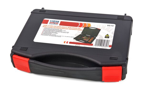 HBM 12 Delige Wielbout, Wielmoer en Wielflens Schroefdraad Reparatieset - Image 4