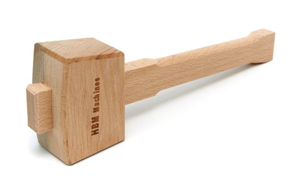 HBM 7 Delige Gutsenset, Steekbeitelset Inclusief Houten Hamer 215 mm - Afbeelding 4