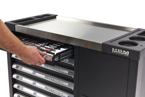 HBM XL Premium Gevulde Gereedschapswagen met Deur - 274 Delig - Afbeelding 23