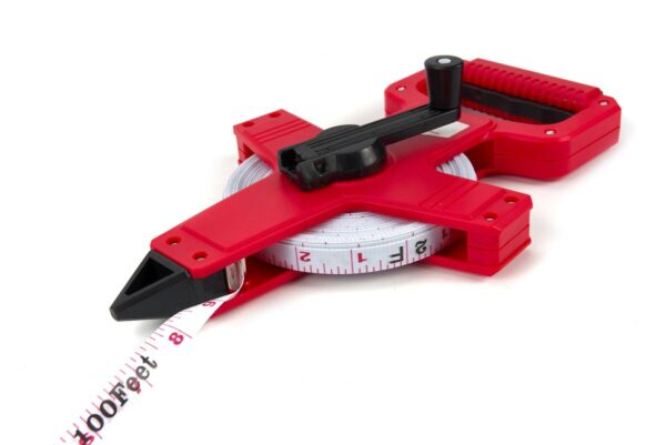 HBM 30 m x 13 mm Fiberglass Meetband, Meetlint, Landmeter - Afbeelding 3