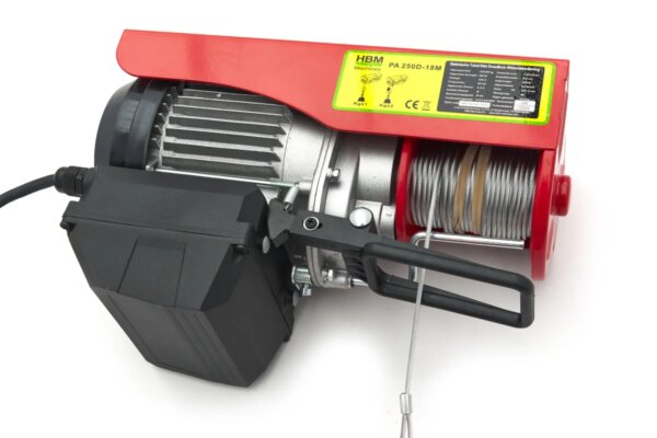 HBM elektrische takel met draadloze afstandsbediening 250 kg, 18 meter - Bild 3