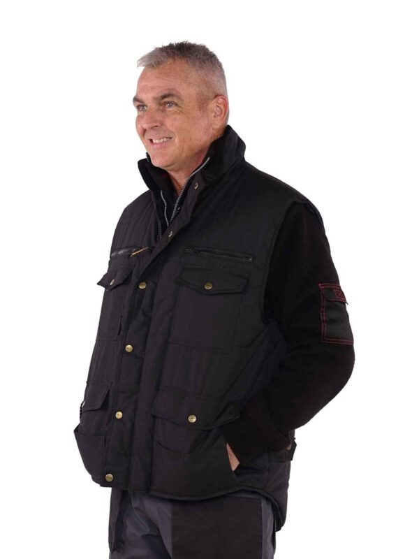 Storvik Pocket Bodywarmers Zwart - Afbeelding 4