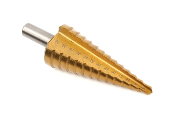 HBM 3 Delige HSS - Tin Gecoate Trapgatborenset / Stappenborenset - Afbeelding 4