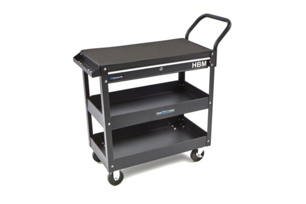 HBM Deluxe 3 Laags Universele Gereedschapswagen Met La en Rek - Image 4