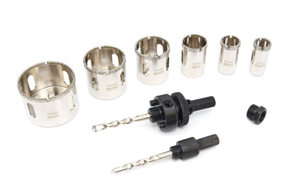 HBM 11 Delige Professionele Diamant Gatenzaag set 19 - 57 mm