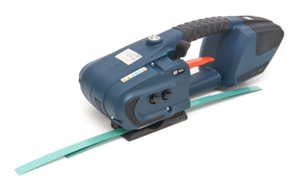 HBM Professioneel 12 Volt 4.0AH Omsnoeringsapparaat Voor Het Lassen Van Kunststofbanden Inclusief 2 Accu's