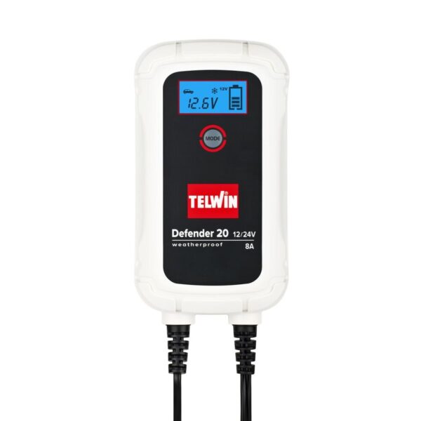 Telwin acculader Defender 20 12V/24V - Afbeelding 2