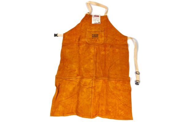 HBM Professioneel Leren Lasschort 107 x 67 cm - Afbeelding 2