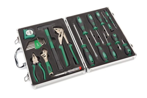Mannesmann 24 Delige Gereedschapset in Aluminium Koffer - 29024 - Afbeelding 2