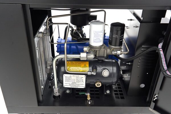 HBM schroefcompressor 5 pk gecombineerd met 160 liter luchttank - Afbeelding 14