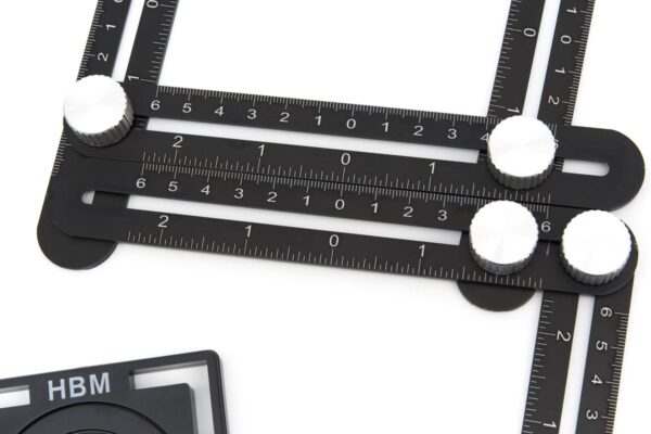 HBM 6 Voudige Multifunctionele Hoek Meter, Universele Hoekmeter Voor Gaten - Image 2