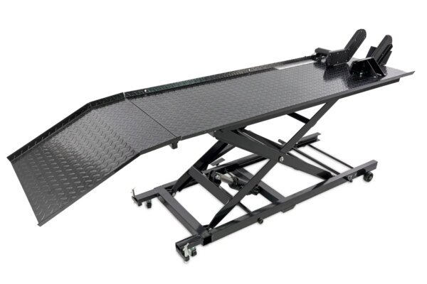 HBM 450 kg motorheftafel – hydraulisch, verstelbaar, antislip platform - Afbeelding 4