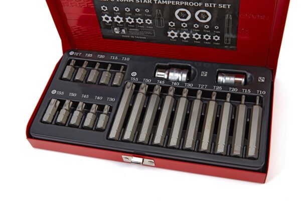 AOK 22 Delige Slagvaste Professionele Torx Bitset - Afbeelding 2