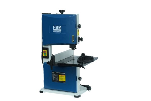 HBM 8 inch houtbandzaagmachine – 300W motor, 85 mm zaaghoogte, precisiegeleiding