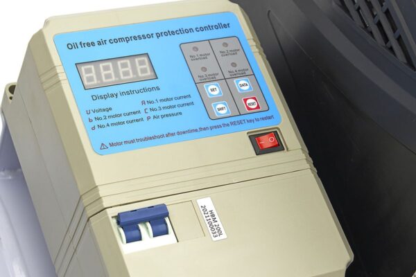 HBM 8 PK - 200 Liter Professionele Low Noise Compressor - Model 2 - Afbeelding 12