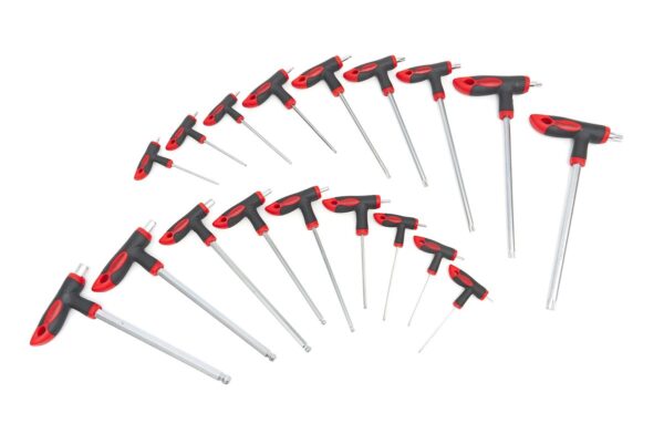 HBM 18 Delige T-Grepenset Foam Inlay voor HBM Gereedschapswagen - Afbeelding 2