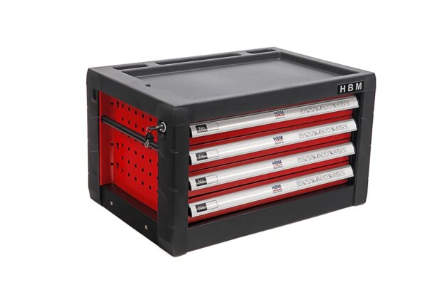 HBM 4 Laden Gereedschap Opzetkast - ROOD - Afbeelding 3