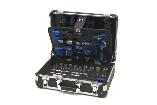 HBM gereedschapskoffer, gereedschapsset met EVA inlay 154-delig - Afbeelding 3