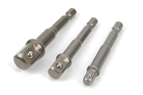 HBM 8 Delige Dopsleutelset, Bit - Dop Adapterset en Bithouder met HEX opname - Afbeelding 4