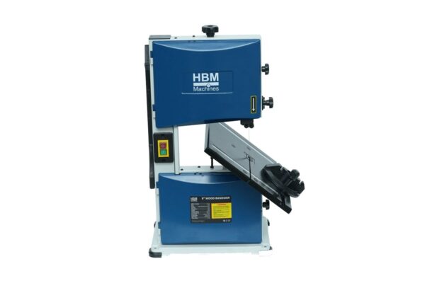HBM 8 inch houtbandzaagmachine – 300W motor, 85 mm zaaghoogte, precisiegeleiding - Afbeelding 4