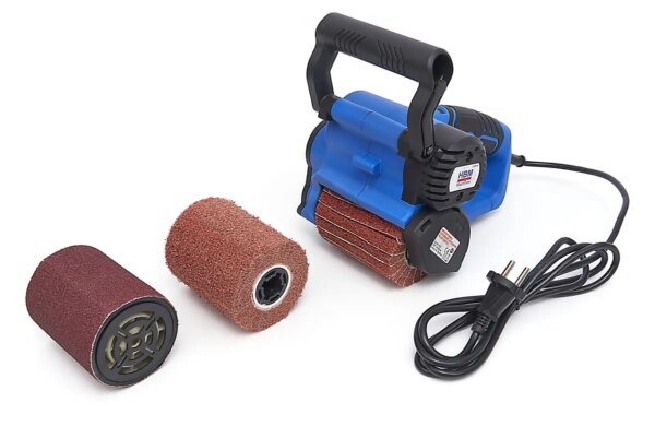 HBM 500 Watt Variable Satineermachine, Borstelmachine Inclusief 3 Borstels - Afbeelding 5
