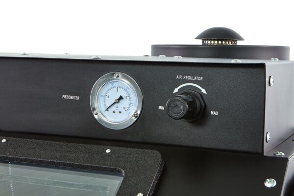HBM SBC 350 Straalcabine met Afzuiging - MAT ZWART - Image 5
