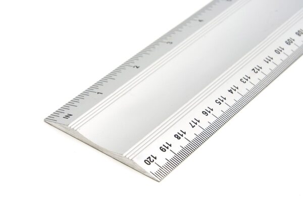 HBM 1200 mm Aluminium liniaal met handvat - Bild 4
