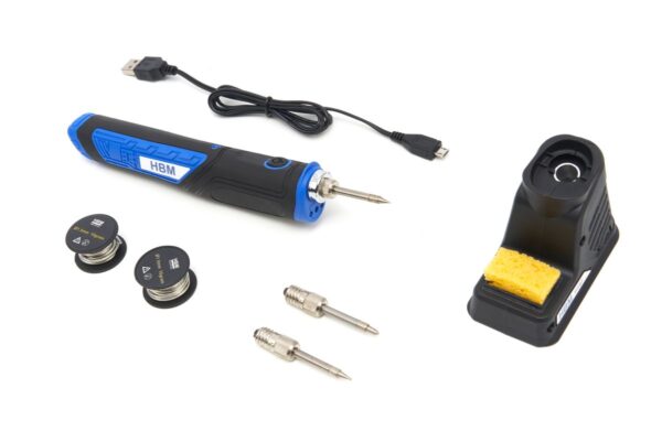 HBM Professionele 3,6 Volt 8 Watt Soldeerbout op Accu Inclusief 3 Soldeertips - Bild 3