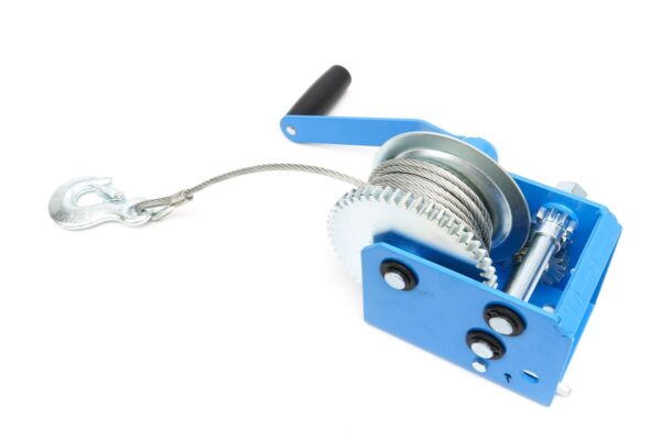 HBM 1130 Kg. Professionele Mechanische Lier met 7,6 Meter Staalkabel - Afbeelding 5