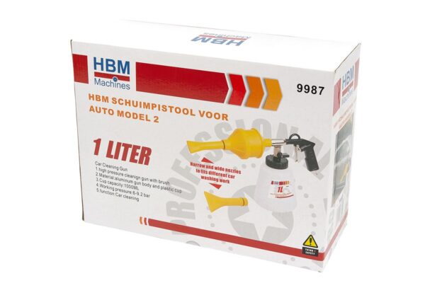 HBM Schuimpistool voor Auto Model 2 - Afbeelding 4