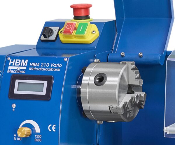 HBM 210 Vario Metaaldraaibank met HBM A0 Snelwisselhouder - Bild 5
