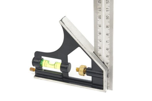 HBM 300 mm. Verstelbare Combinatie Winkelhaak Met Libel - Afbeelding 8