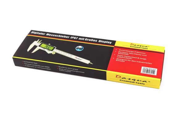 Dasqua Professionele IP67 300 mm Digitale Schuifmaat Spat waterdicht - Afbeelding 7