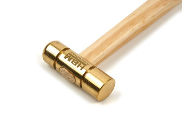 HBM 100 Gram Messing Juweliers Hamer - Afbeelding 4
