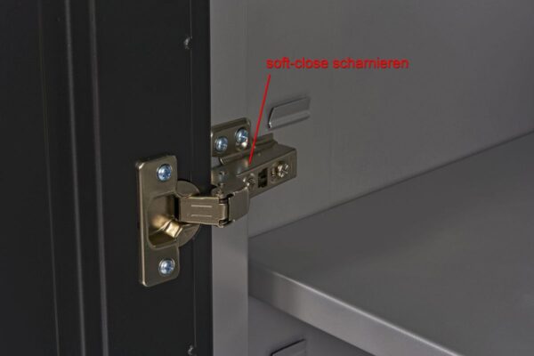 HBM Deluxe Enkele Professionele Gereedschapskast voor Werkplaatsinrichting - Afbeelding 9