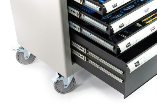 HBM premium gevulde gereedschapswagen met deur - 245-delig - Afbeelding 25