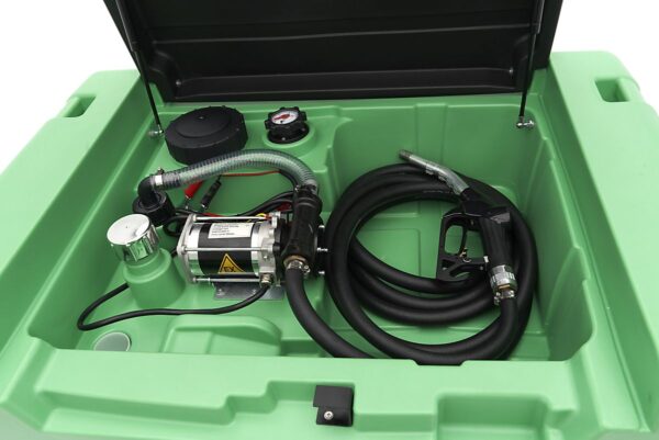 HBM 12 Volt 330 Liter benzinepomp met tank en deksel - Afbeelding 5