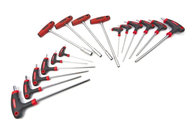 HBM 16 Delige T-Grepenset in Carbon Foam inlay voor Gereedschapswagen - Afbeelding 5