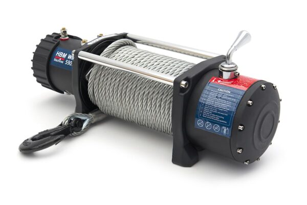 HBM 5900 kg 12 Volt Professionele Bumperlier Autolier Met Vaste en Draadloze Afstandsbediening - Afbeelding 4