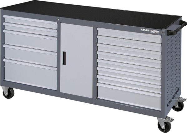 Kraftwerk gevulde gereedschapswagen 13 laden, 180 cm 377-delig