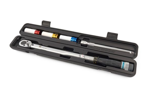 AOK 5 Delige 1/2 inch Momentsleutel 40-210 Nm Inclusief 3 Krachtdoppen en Verlengstuk - Image 2